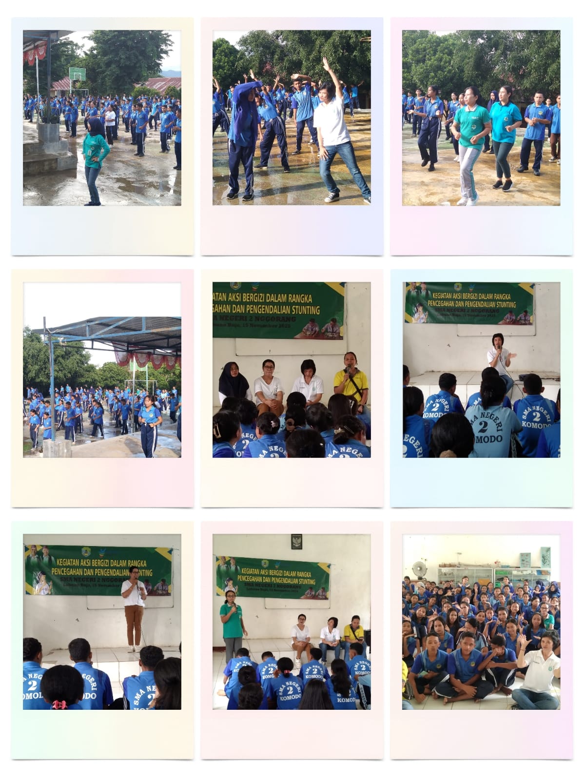 AKSI BERGIZI DI SMAN 2 KOMODO